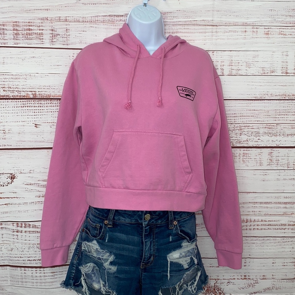 Vans Hoodie Crop Top